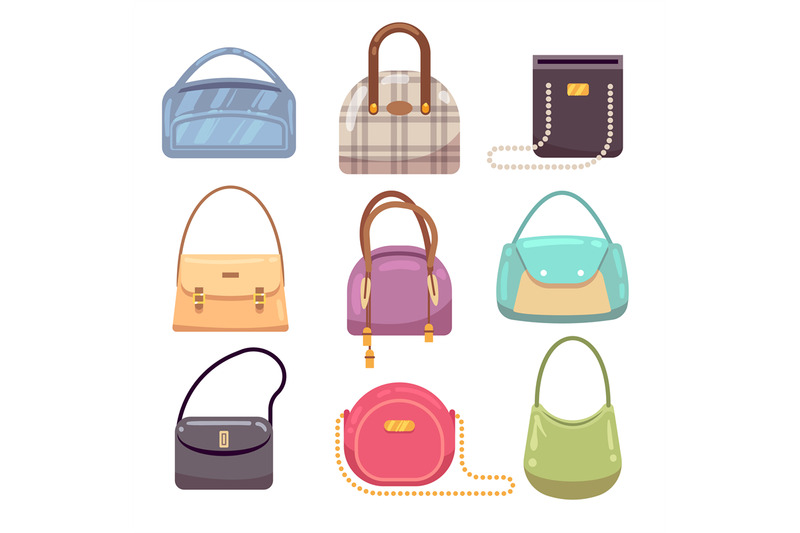 colourful-ladies-handbags-woman-accessories-vector-collection
