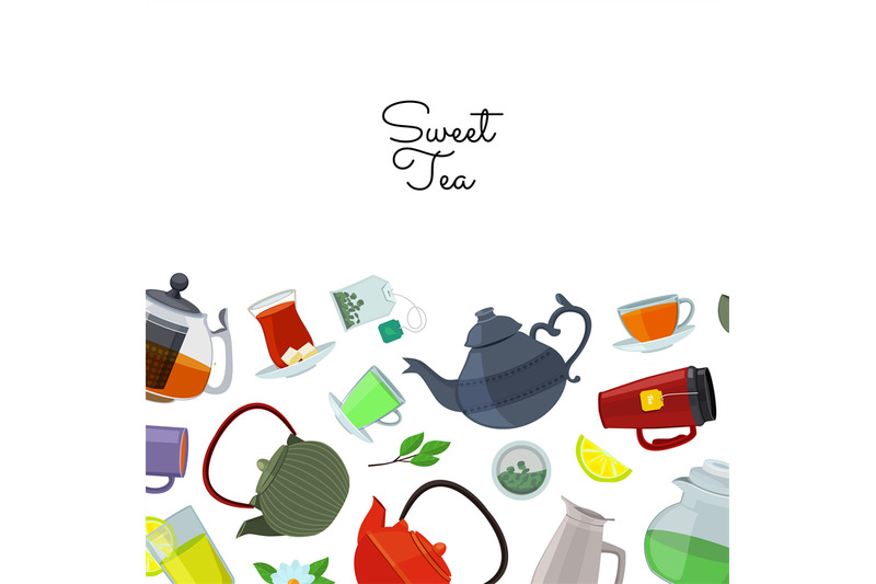 vector-tea-kettles-and-cups