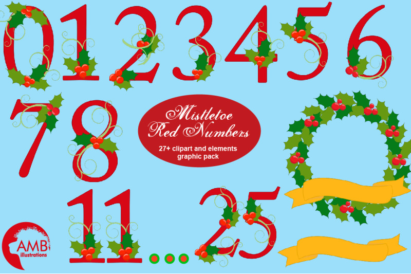 mistletoe-red-numbers-clipart-amb-2128