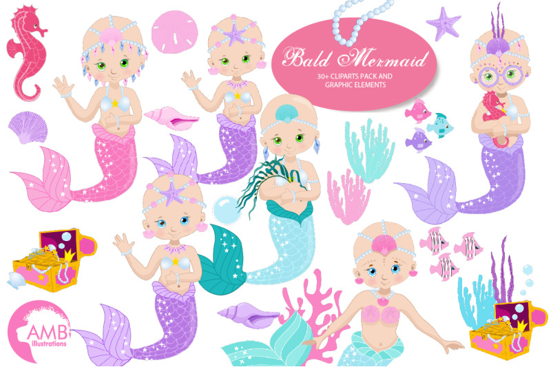 bald-mermaids-clipart-amb-2173