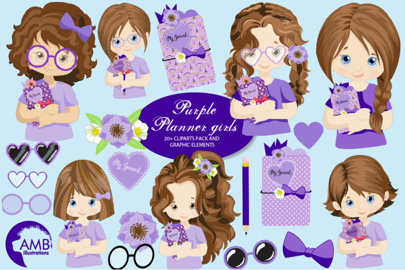 purple-planner-girls-clipart-amb-2176