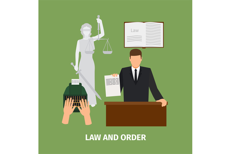 law-and-order-concept