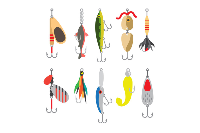 fishing-bait-flat-icons