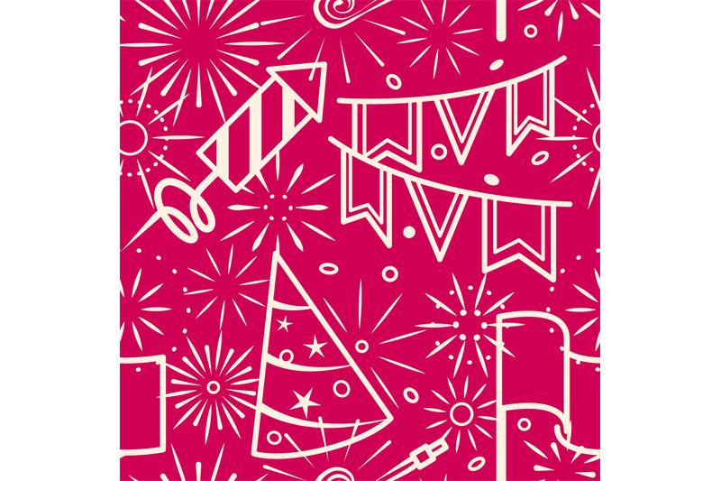 pink-party-celebration-seamless-background