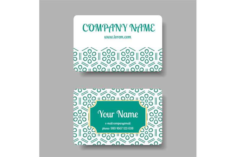 business-card-collection-with-chinese-ornament