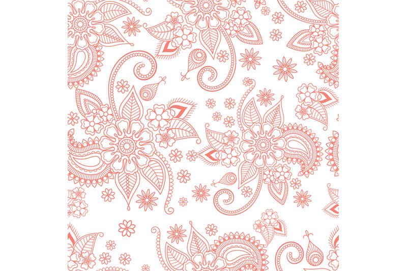 pink-floral-ornate-pattern-on-white-background