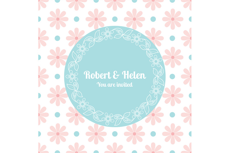 wedding-card-template-with-floral-frame