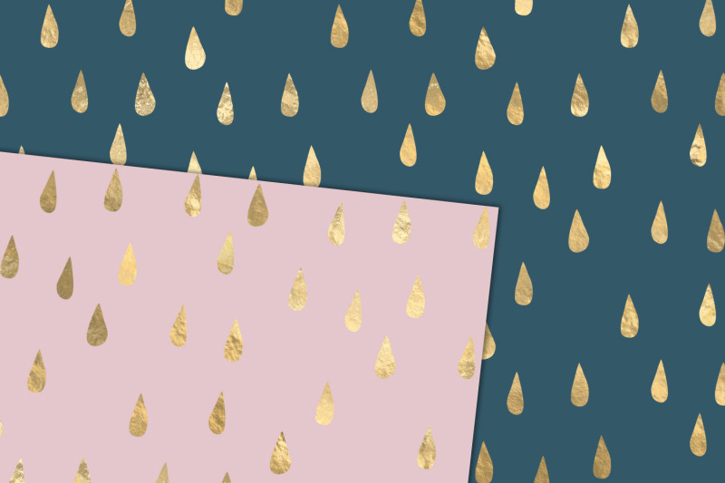 gold-rain-drops-digital-paper