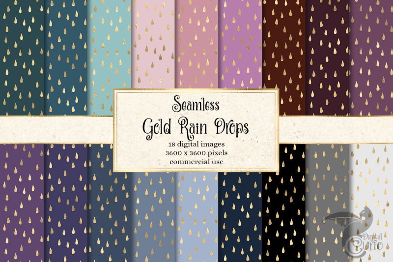 gold-rain-drops-digital-paper