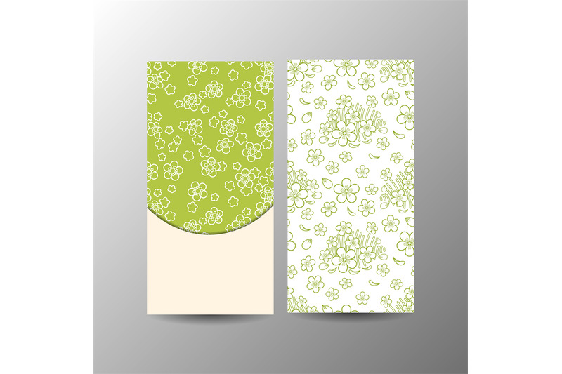 vertical-floral-banner-template