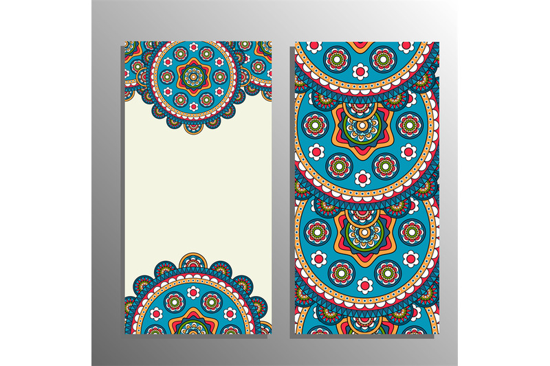 vertical-banner-with-tribal-ornament