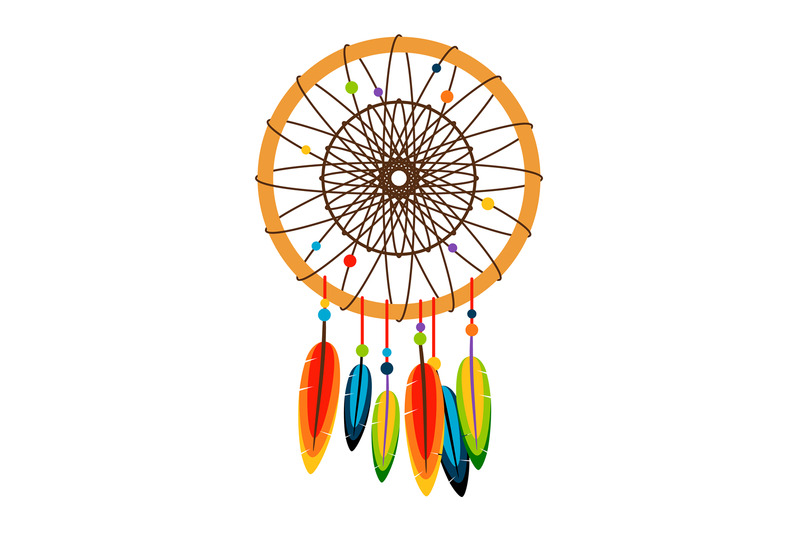 dreamcatcher-with-feathers-and-beads