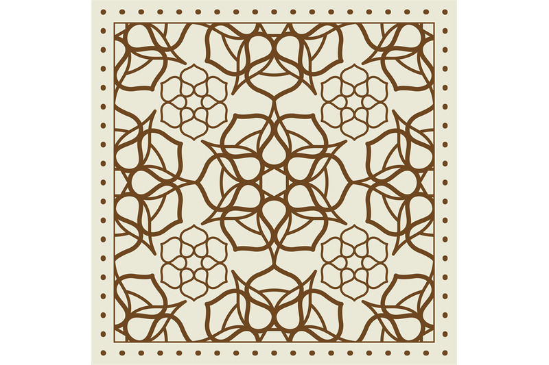 beige-scarf-with-geometric-pattern-design