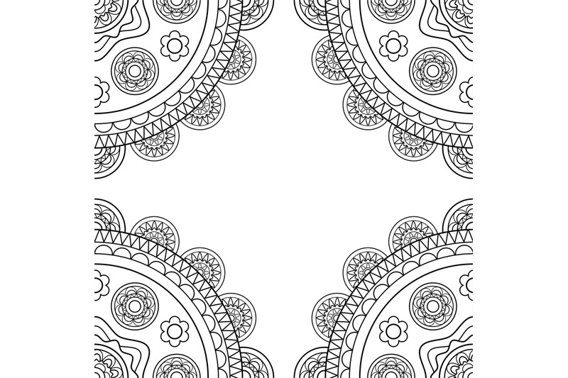 doodle-boho-frame-in-black-and-white