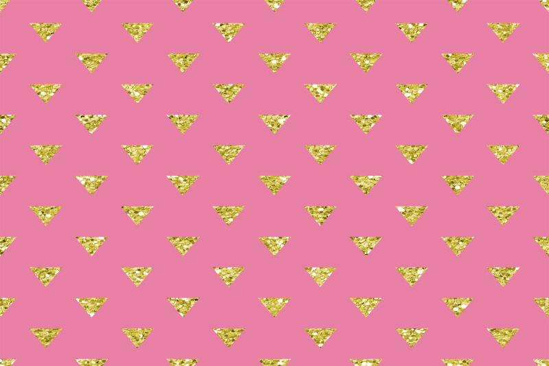 pink-glitter-geometric-pattern