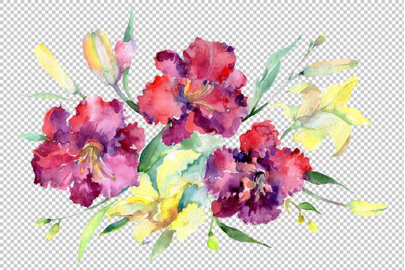 bouquet-nbsp-happy-nbsp-watercolor-png