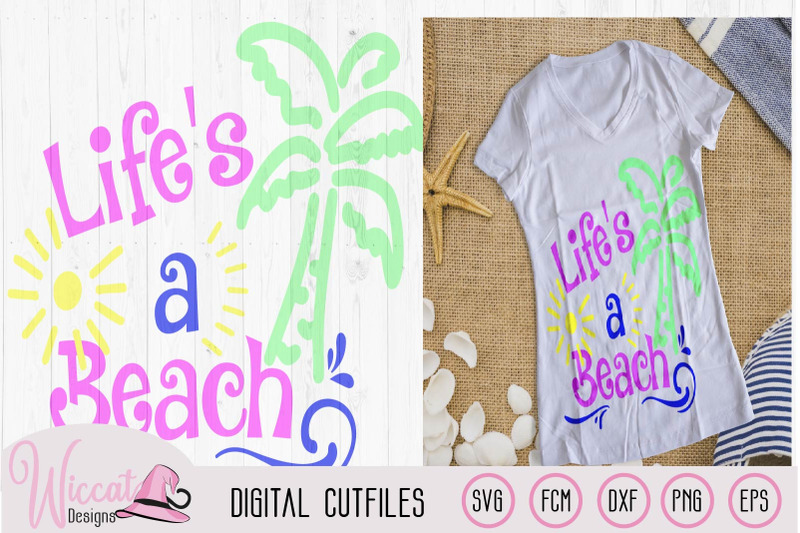 life-039-s-a-beach-quote-with-palm-tree