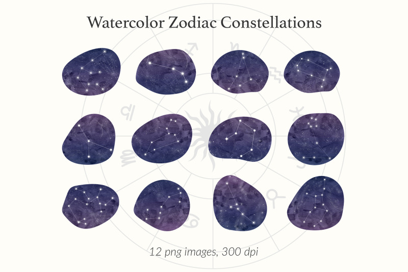 zodiac-horoscope-stars-set