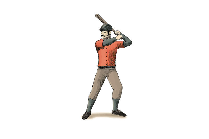 vintage-baseball-player
