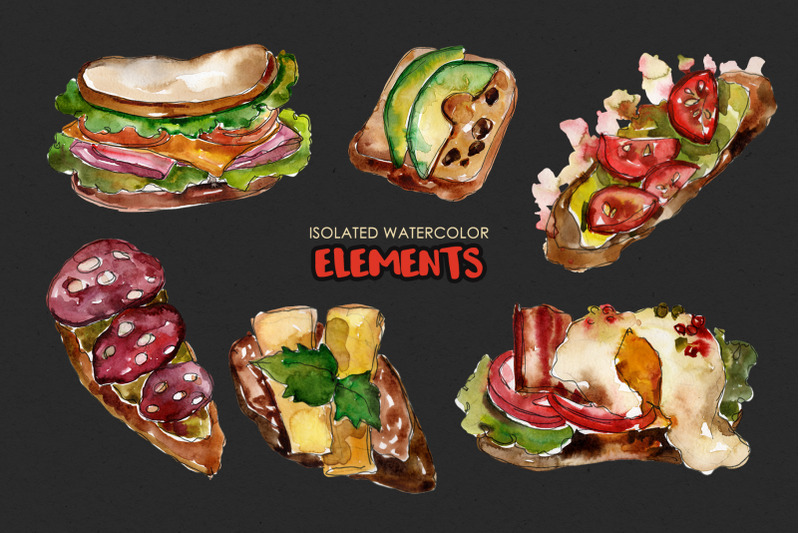 sandwich-croc-monsieur-watercolor-png