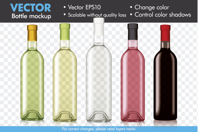 vector-wine-bottles