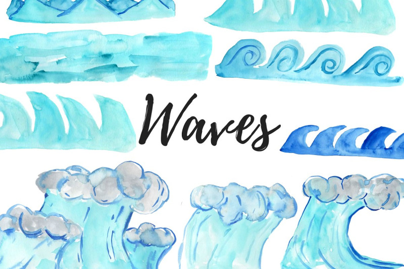 watercolor-summer-waves-clipart