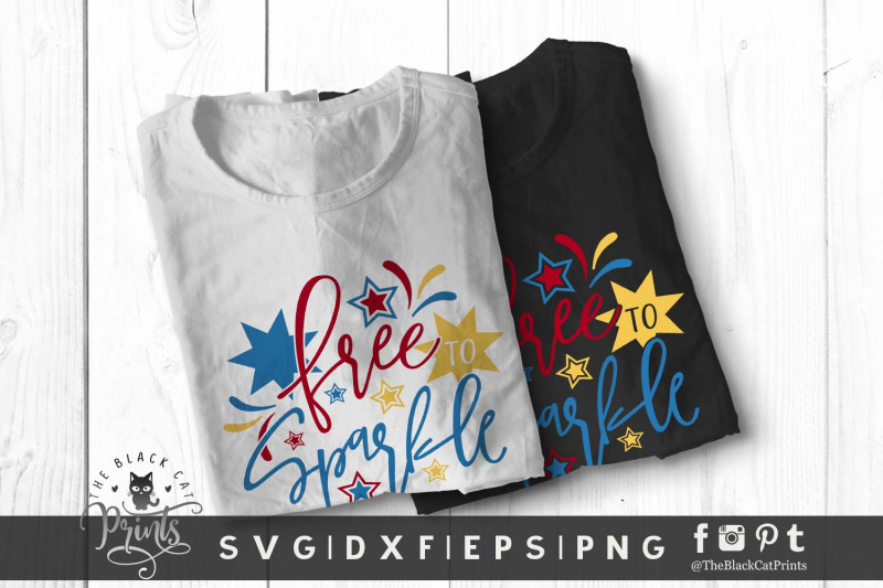 Download Free To Sparkle SVG DXF EPS PNG By TheBlackCatPrints ...