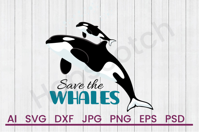 save-the-whales-svg-file-dxf-file