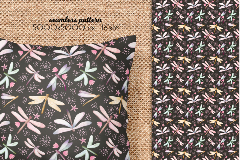 butterflies-and-dragonflies-patterns-collection
