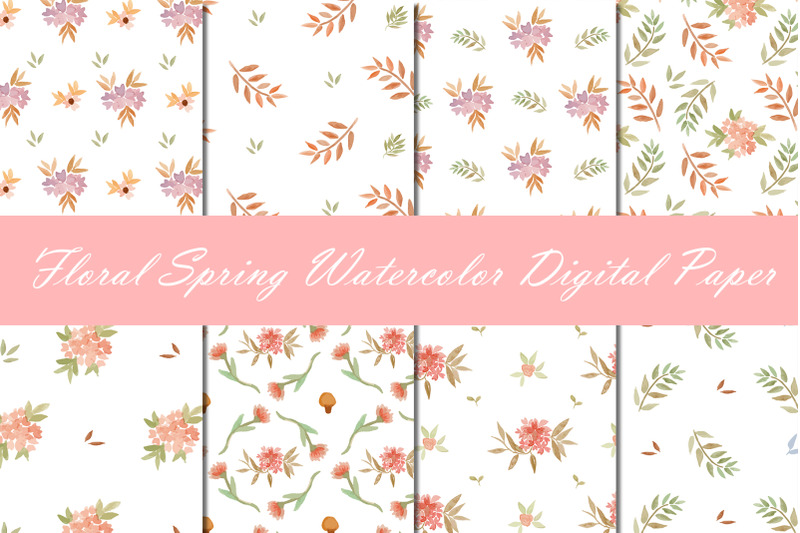 watercolor-floral-spring-pattern-with-digital-paper