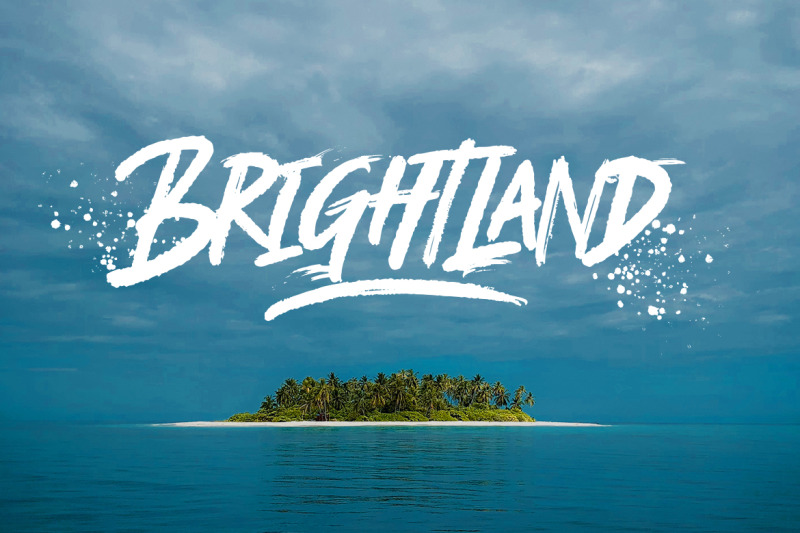 brightland-brush-font