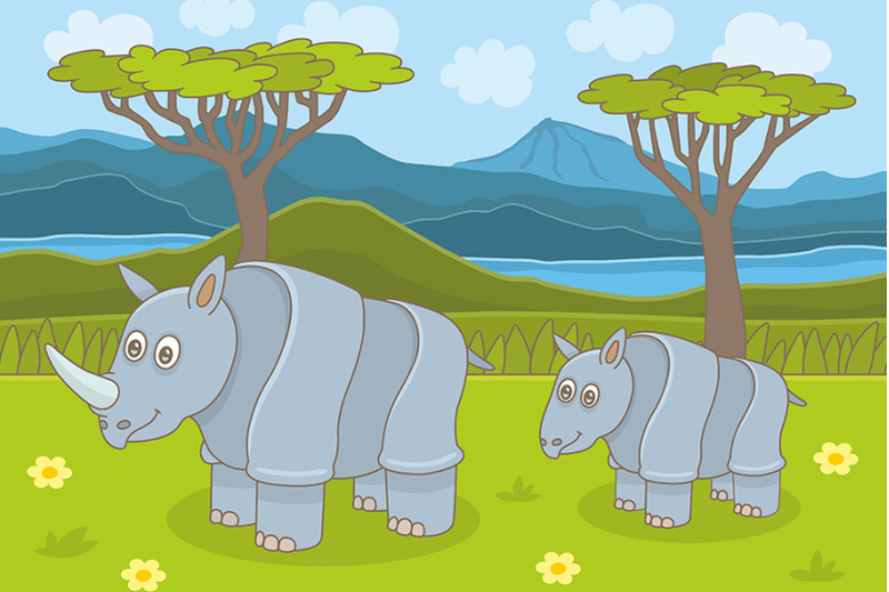 rhinoceros-family