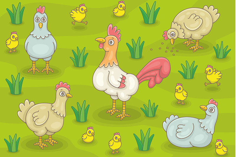 chicken-family