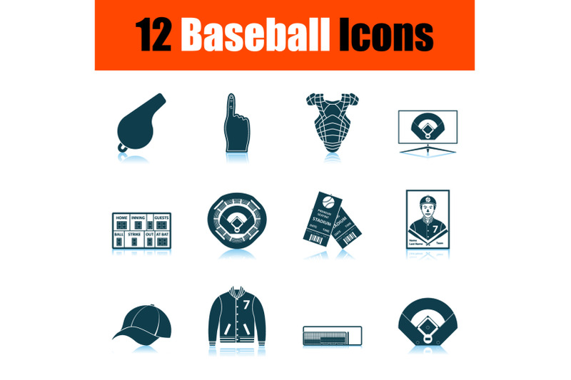 baseball-icon-set