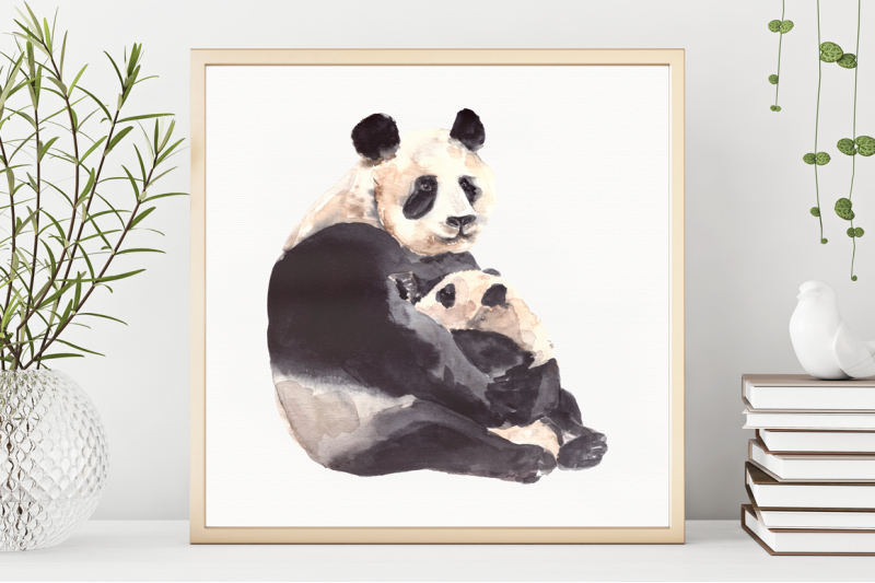 mother-and-baby-panda-watercolor-print-and-clip-art