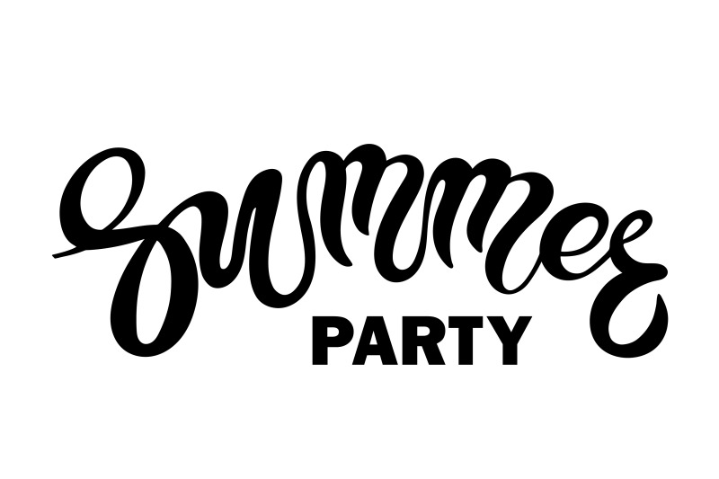 summer-party-hand-drawn-lettering