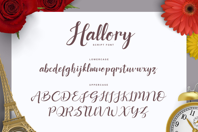 hallory-script-font