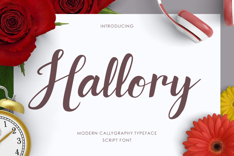 hallory-script-font