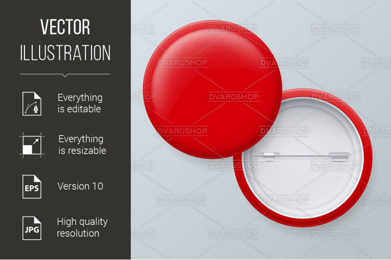 blank-red-vector-badges