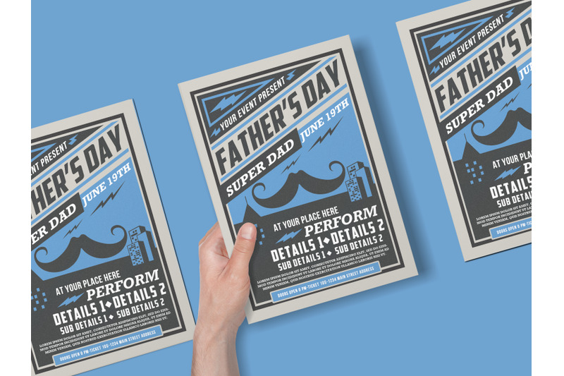 concert-father-039-s-day-flyer-template