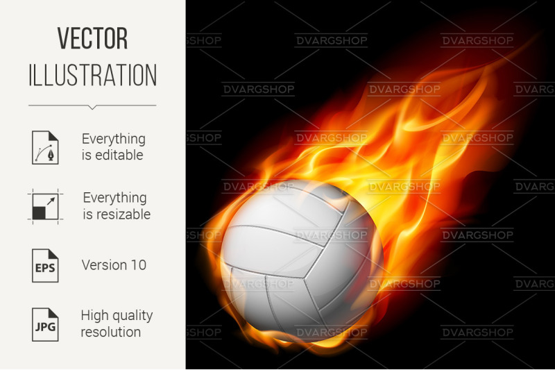 fire-volleyball