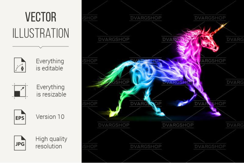 colorful-fire-unicorn