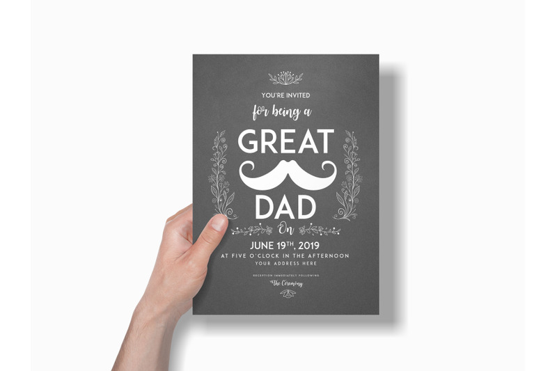 father-039-s-day-invitation-flyer