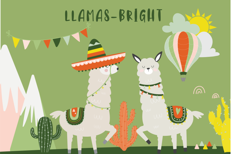 llamas-bright-clipart