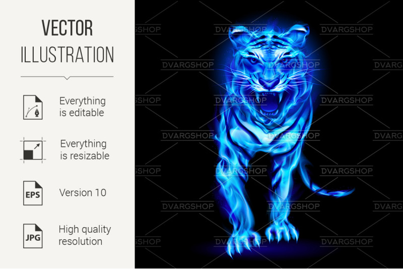 blue-fire-tiger