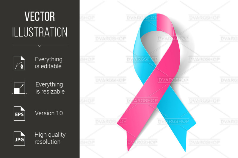 pink-and-blue-ribbon