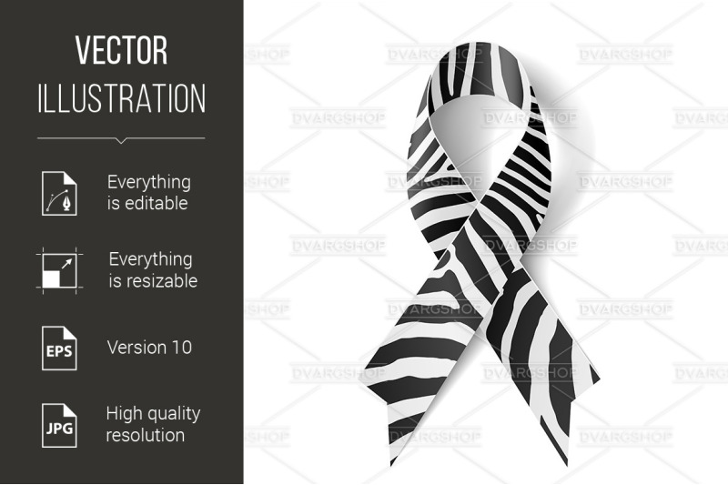 zebra-print-ribbon