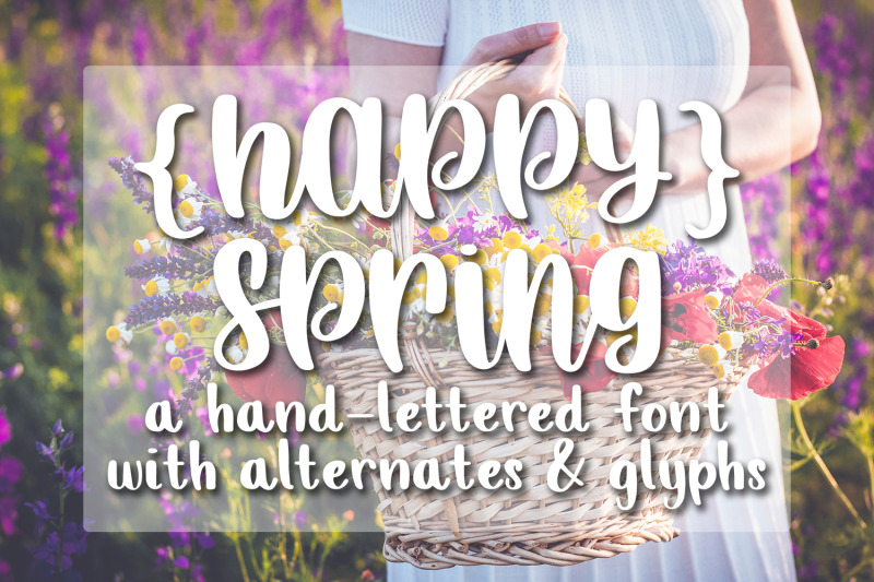 happy-spring-hand-lettered-script-font