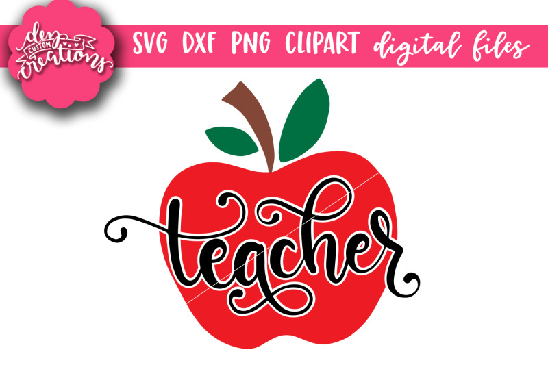 teacher-apple-svg-cut-file