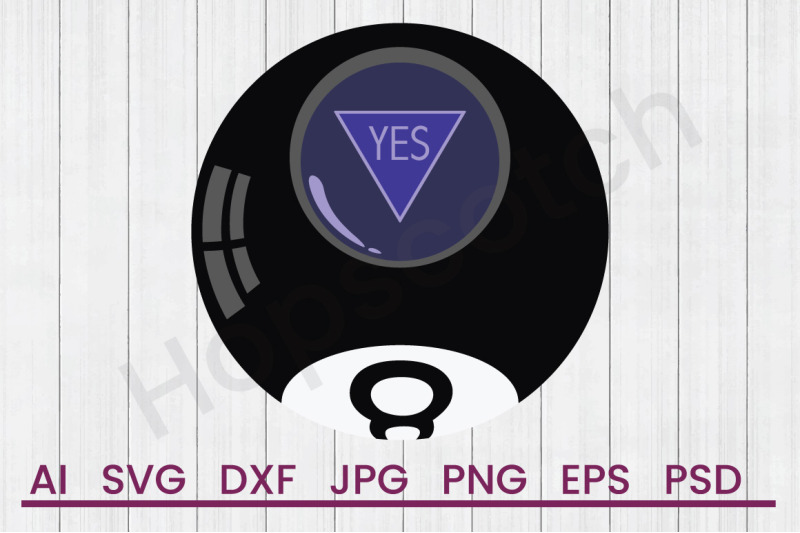 8-ball-yes-svg-file-dxf-file